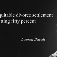Lauren Bacall: On Hollywood Marriages